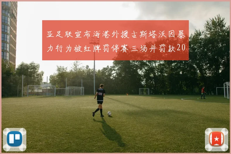 亚足联宣布海港外援古斯塔沃因暴力行为被红牌罚停赛三场并罚款2000美元